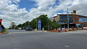 Медиаборд: Бульвар Кунаева – уг. Тажибаева