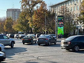 Медиаборд: Ул. Желтоксан – уг. Шаяхметова