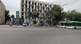 Медиаборд: Ул. Толе Би –уг. Ташенова