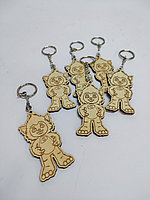 Брелоки фирменные из фанеры