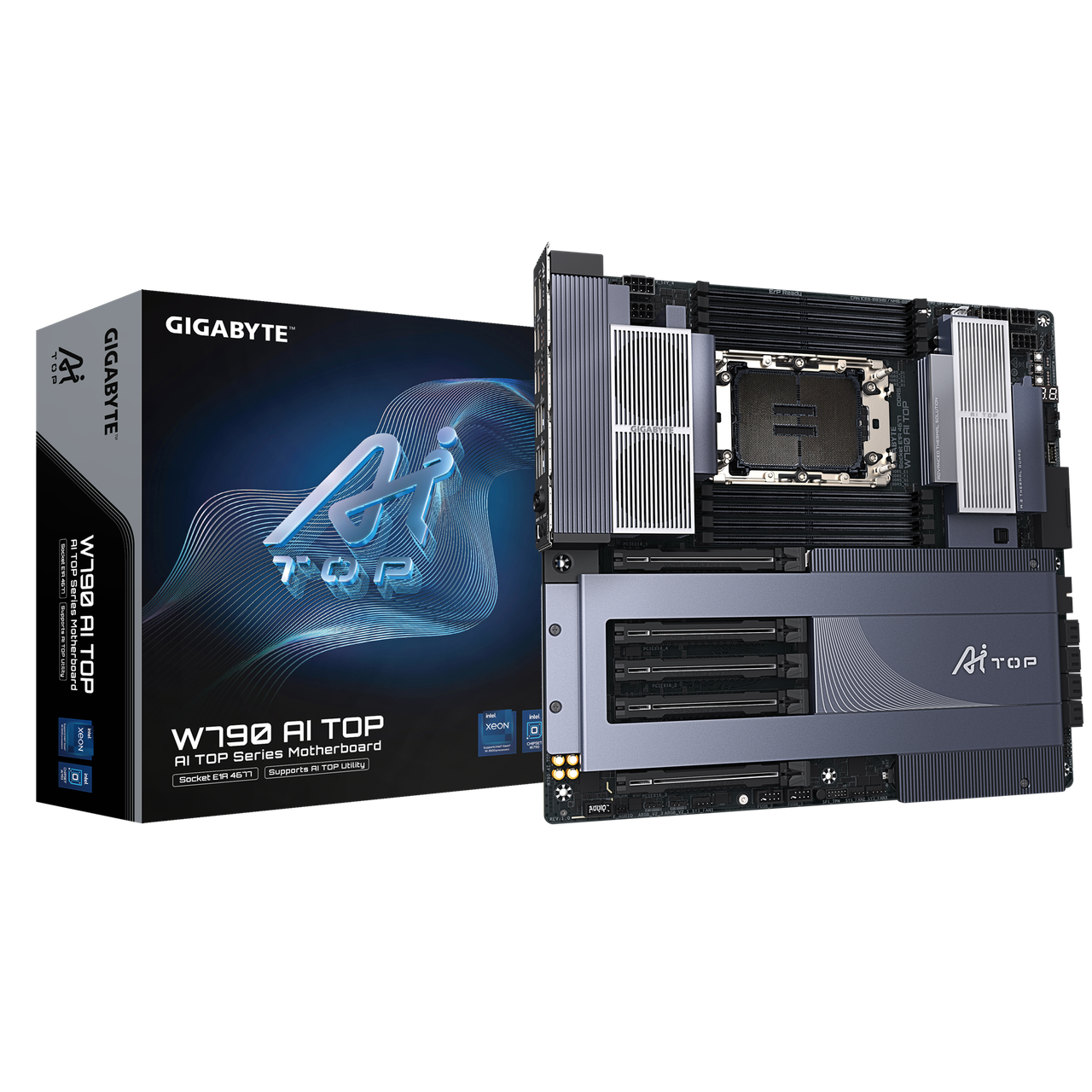 Материнская плата GIGABYTE W790 AI TOP