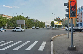 Призматрон: ул. Лермонтова  - ул.Ак.Саипаева 44 А