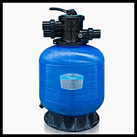 Песочный фильтр для бассейна WL-ADG350 (верхний клапан, диаметр = 350 мм, производительность = 4,5 м3/ч, загрузка песка = 25 кг)