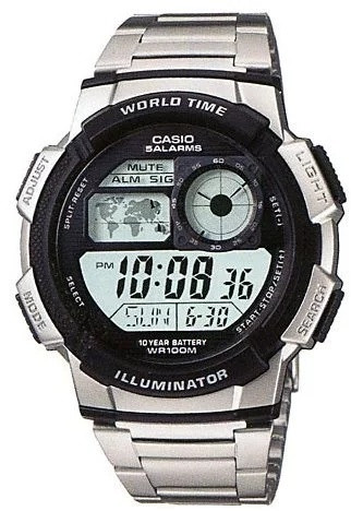 Часы Кварцевые CASIO AE-1000WD-1AVDF пластик