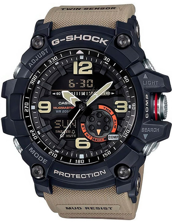Часы Кварцевые CASIO GG-1000-1A5DR полимерный пластик