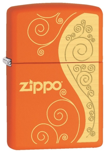 Zippo бензиновая зажигалка 231 Elegance, латунь