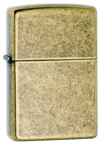 Zippo бензиновая зажигалка 201FB, латунь