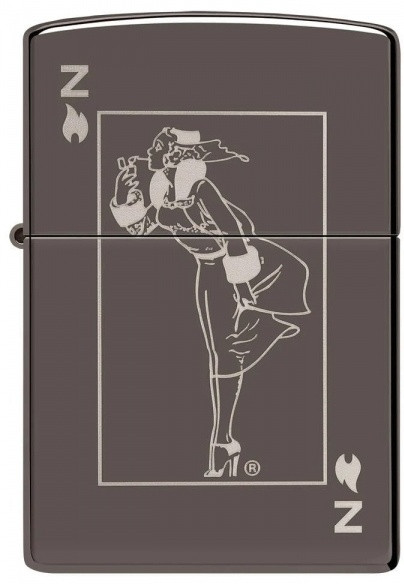 Zippo бензиновая зажигалка 49797, латунь