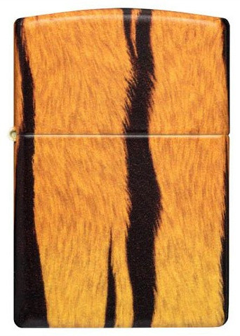 Zippo бензиновая зажигалка Tiger 48217, латунь