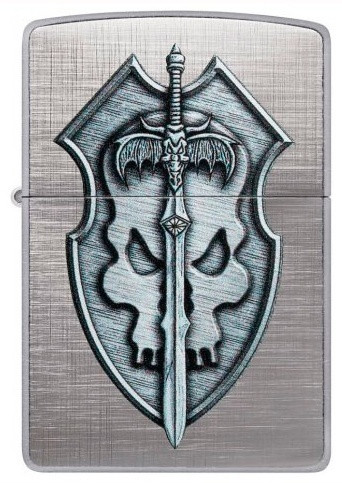 Zippo бензиновая зажигалка 48372, латунь