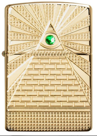 Zippo бензиновая зажигалка 49060, латунь, фото 1