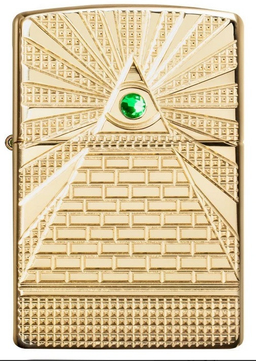 Zippo бензиновая зажигалка 49060, латунь