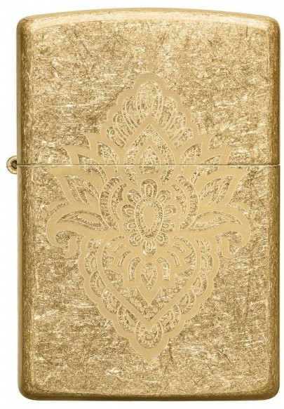 Zippo бензиновая зажигалка 49798, латунь