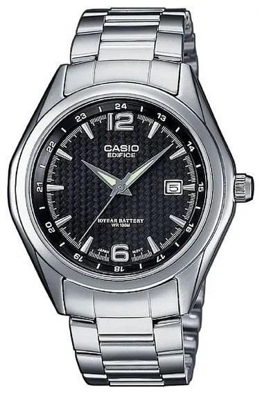 Часы Кварцевые CASIO EF-121D-1AVEG нержавеющая сталь