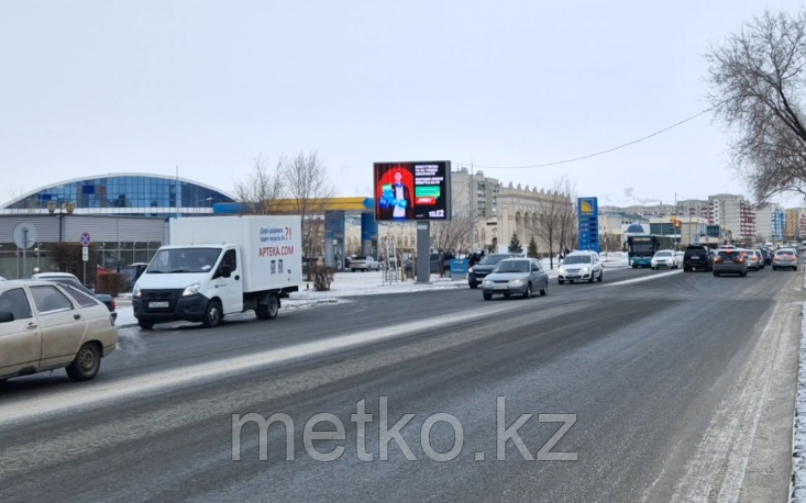 LED экран: ул. Абулхаир хана
