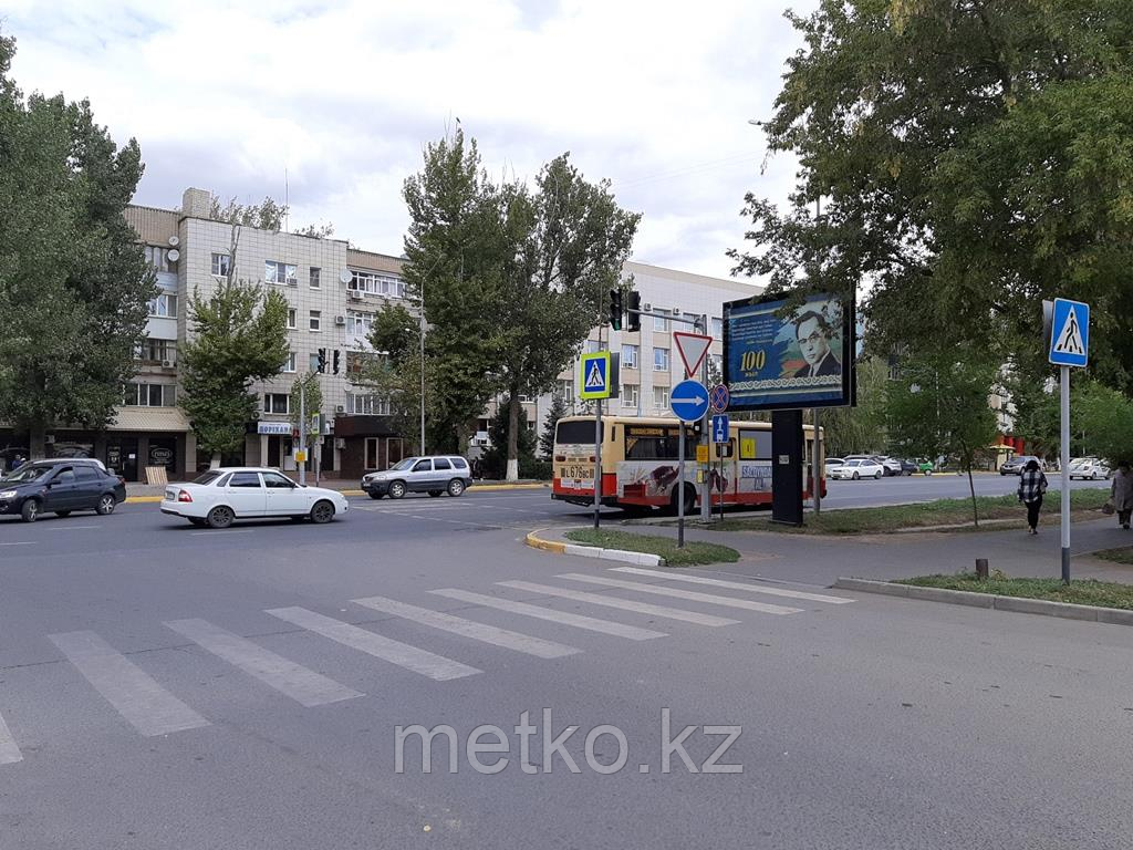 Билборд: пер. пр. Абая - ул. Кердери