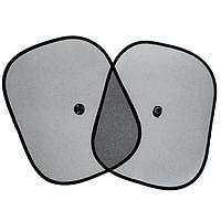 Шторки солнцезащитные TORSO для авто, на присосках, 44 х 37 см, набор 2 шт