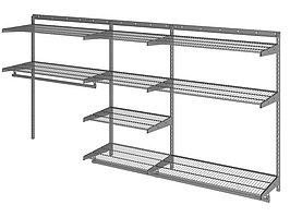 Гардеробная система Optima G240 графит