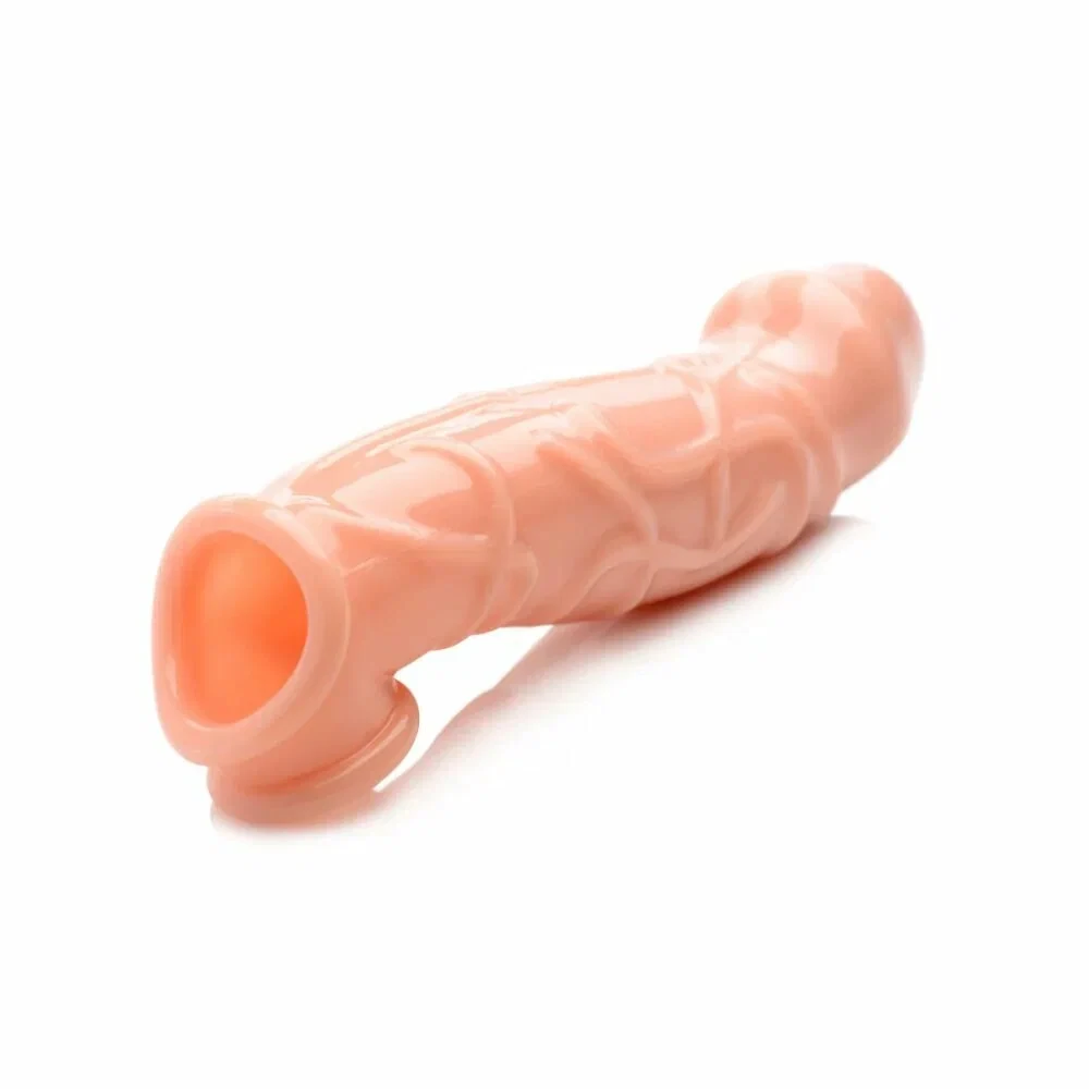 Size Matters 2 Inch Flesh Extender Sleeve - насадка для увеличения члена, +5 см (телесный)