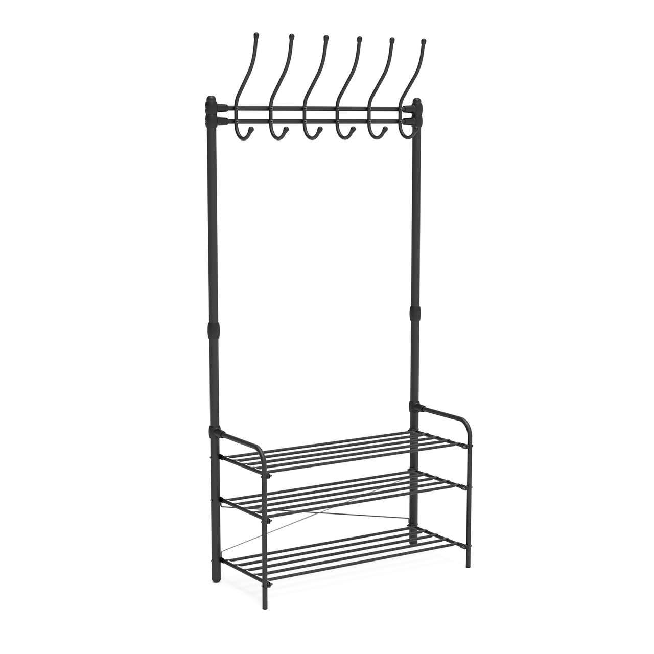 Вешалка напольная Ника ВПШ1/Ч черная, фото 1