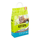 Котяра, Комкующийся наполнитель, классический, уп 20 л, фото 3