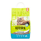 Котяра, Комкующийся наполнитель, классический, уп 20 л