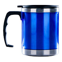 Термокружка, 450 мл, сохраняет тепло 2 ч, 11×12 см, синяя