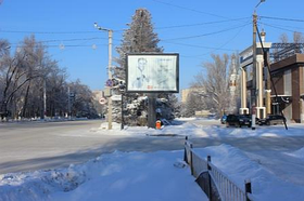 Билборд: пер. пр. Н. Назарбаева - ул. Темир Масина А