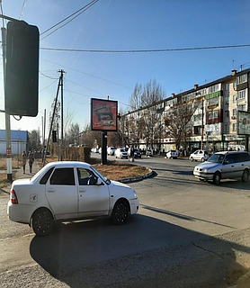 Билборд: пер. пр. Абулхаир - хана - ул. Циолковского А