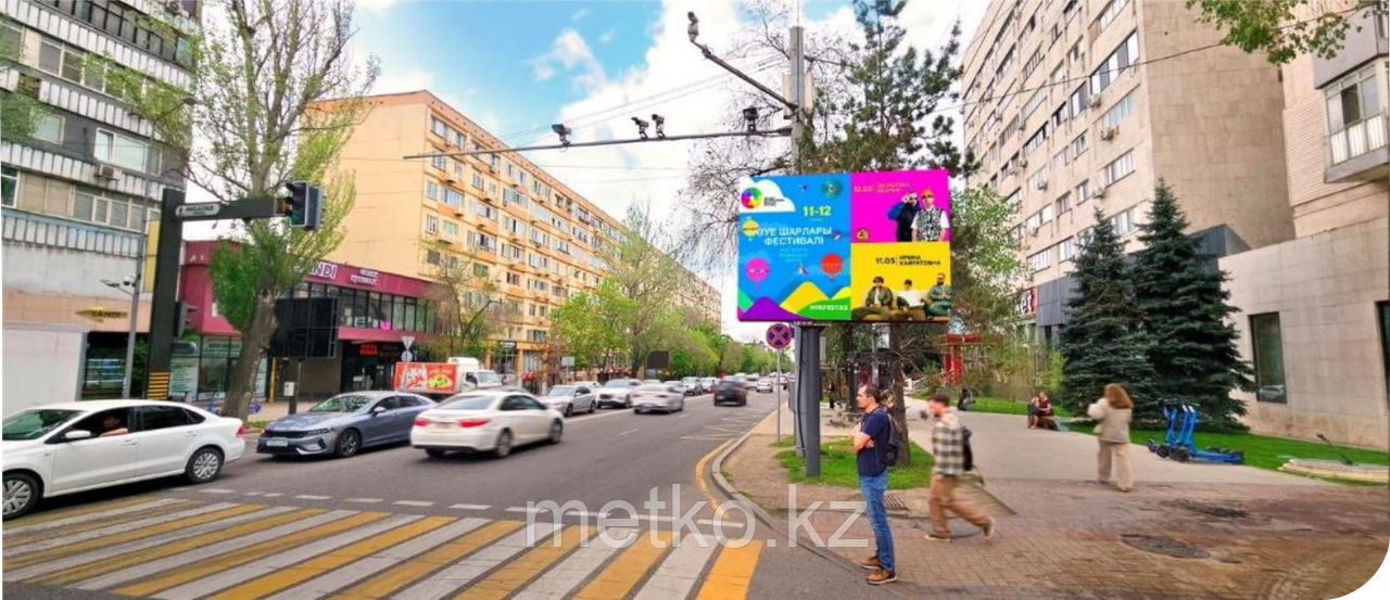 LED экран: НАЗАРБАЕВА - ГОГОЛЯ, СЕВЕРО-ВОСТОК, фото 1