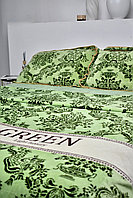 Двуспальный комплект постельного белья 2-спальный Green Light Luxury, наволочки: 50x70 см, велюр
