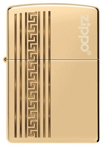 Zippo бензиновая зажигалка CI411712, латунь, фото 1
