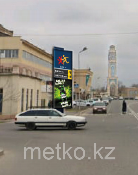 Медиаборд: пр. Толе би (Mart) STANDART