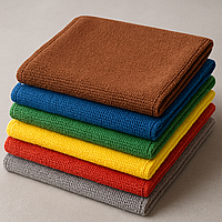 Тряпка из микрофибры 80×80 см, плотность 300 г/м²