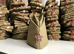 Пилотка военная на 9 мая