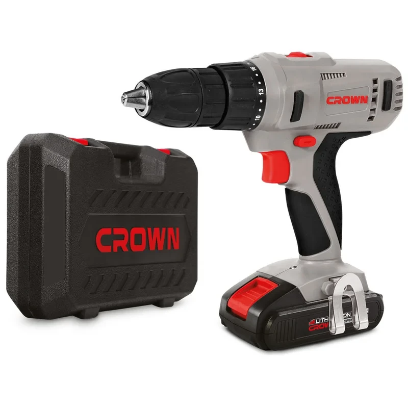 Аккумуляторный шуруповерт CROWN CT21056L-1.5 BMC CROWN