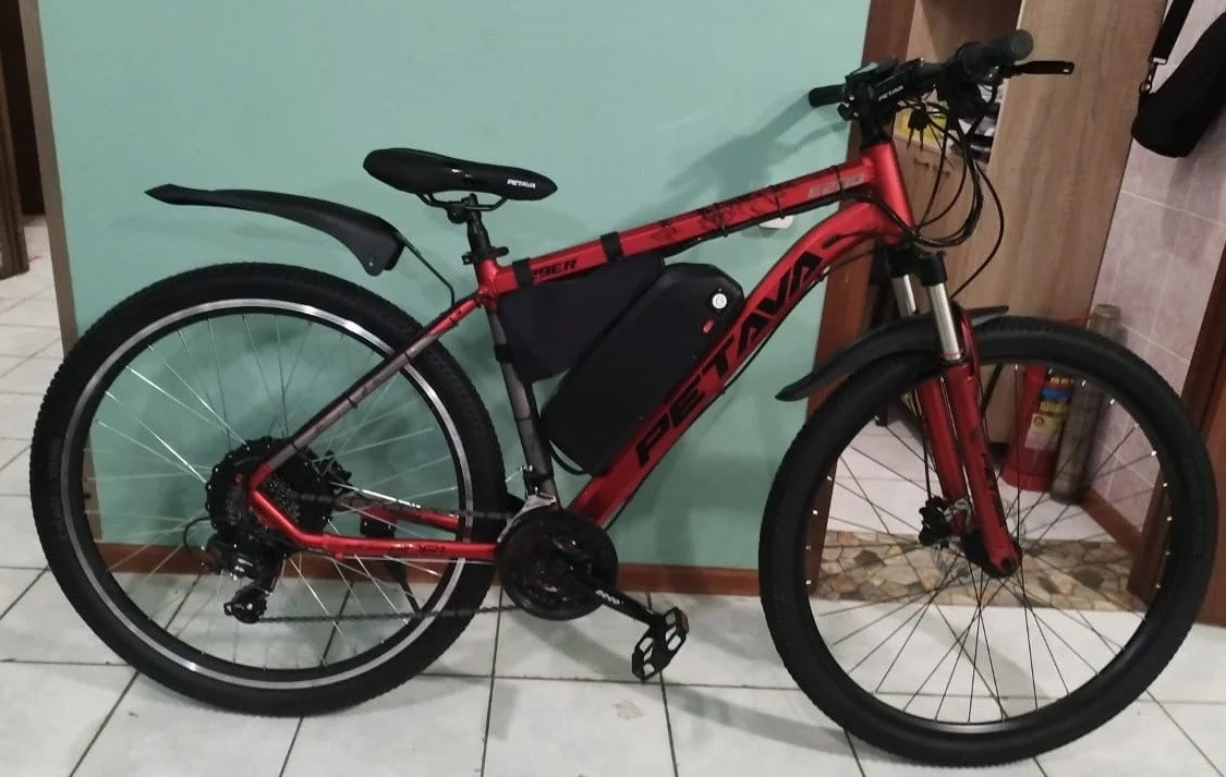 Электровелосипед 36V 350W (MAX 500 W), редукторный, аккум. Li-ion 36V 24 A/H.Кол. 28 ", фото 1