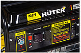Бензиновый генератор с АВР HUTER DY8000LXA (6500 Вт | 220 В | бак л 25 | Вес, кг 83.2 | ручной стартер/ электростартер / АВР), фото 6