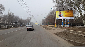 Билборд: пр. Толе би (ТарГПИ), сторона А