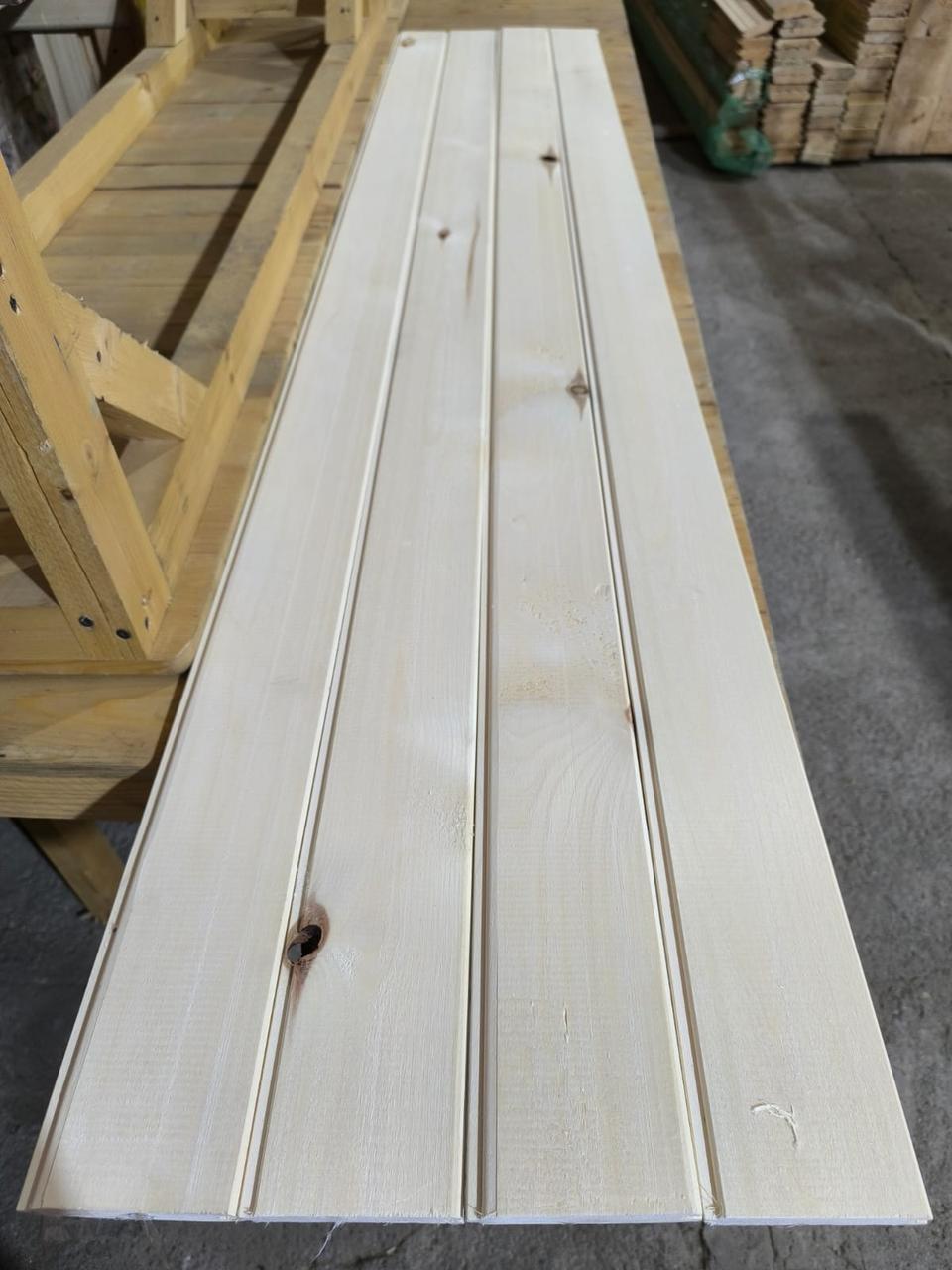 Вагонка осина штиль 14*120*3000, сорт НК