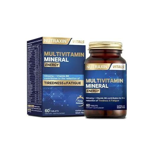 Nutraxin Multivitamin Mineral Energy ( Витаминный минеральный комплекс ) 60 таб, фото 1