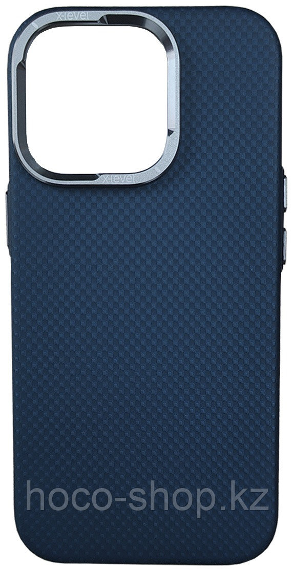 Чехол на iPhone 16 Pro X-level Mars Collection Blue