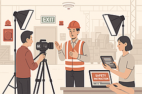 Ролик по технике безопасности для производств