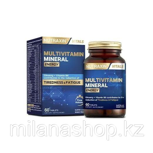Nutraxin Multivitamin Mineral Energy ( Витаминный минеральный комплекс ) 60 таб