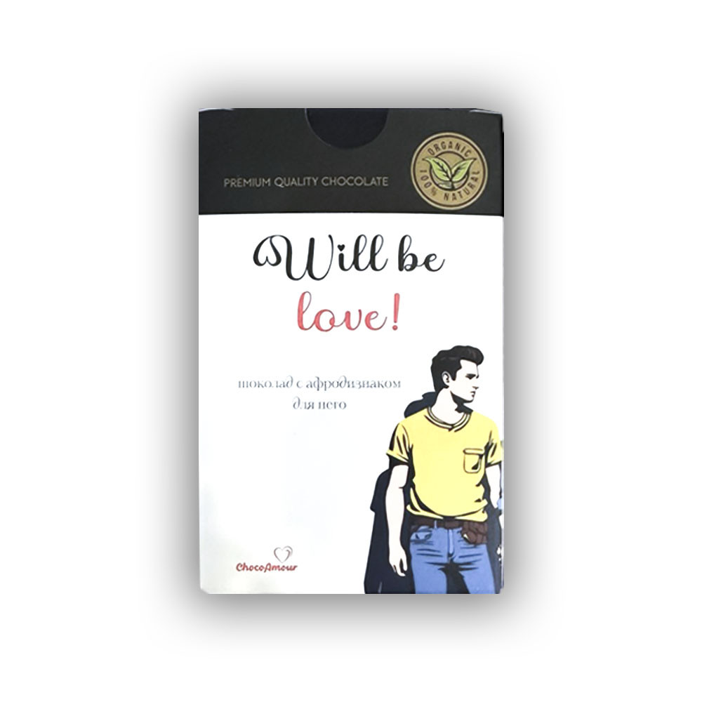 Возбуждающий шоколад "Choco Amour" - для мужчин, фото 1