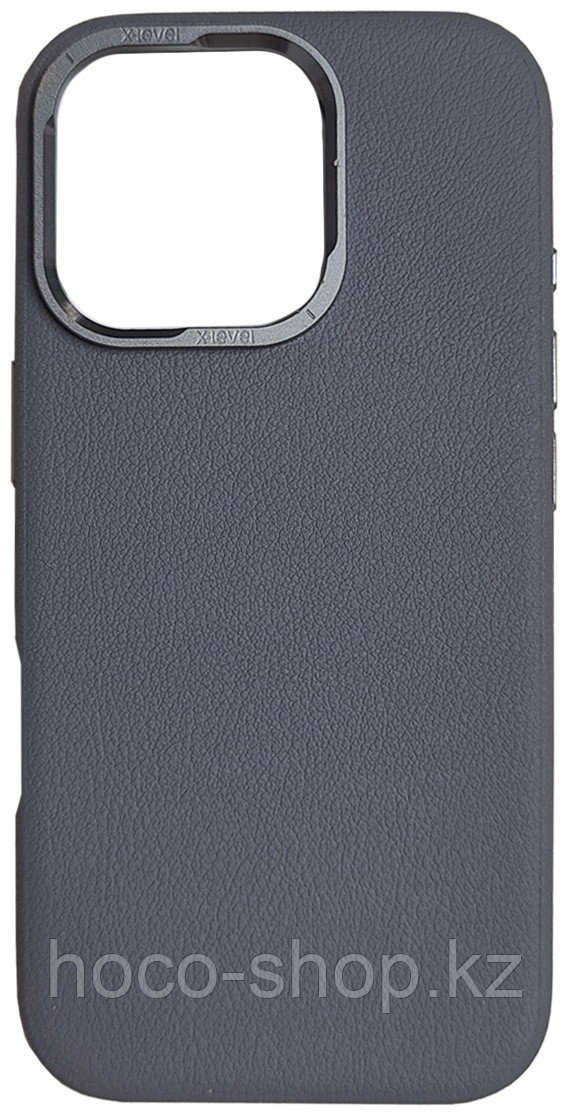 Чехол для iPhone 16 Pro X-level Better Enjoyment Gray