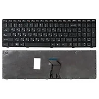 Клавиатура для ноутбука Lenovo IdeaPad G570, G575, G770, Z560, Z565 ENG/RU Black