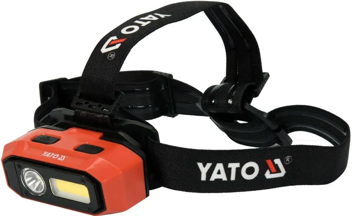 YATO YT-08594 Фонарь светодиодный налобный 800 лм с аккумулятором