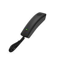 Fanvil H2U - IP-телефон гостиничный, 2 SIP, 1 программируемая кнопка, HD звук, PoE (черный)