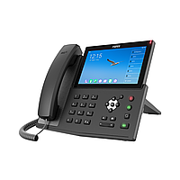 Fanvil X7A IP-видеотелефон, 20 SIP-линии, 7" LCD сенсорный экран, HD звук, 720P HD, 112 DSS, EHS, WiFi, BT,
